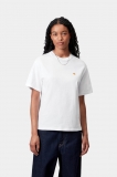 Carhartt S/S Chase T-Shirt - White / Gold Carhartt S/S Chase T-Shirt - White / Gold