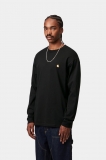 Carhartt L/S Chase T-Shirt - Black / Gold Carhartt L/S Chase T-Shirt - Black / Gold
