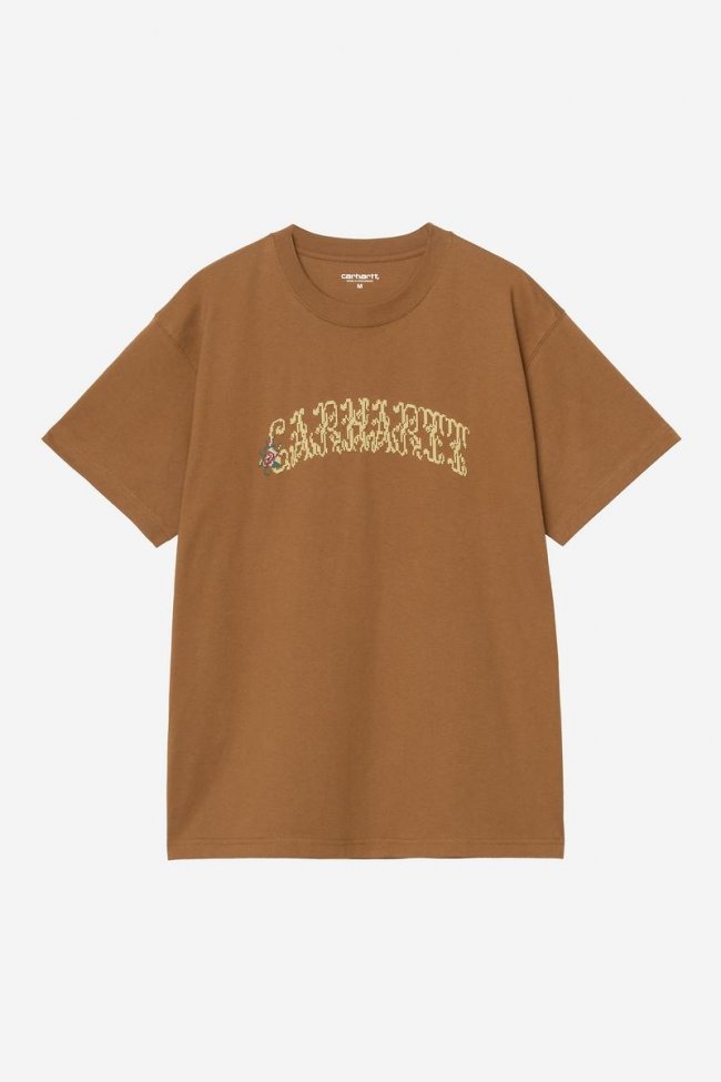 Carhartt S/S Monogram T-Shirt - Hamilton Brown