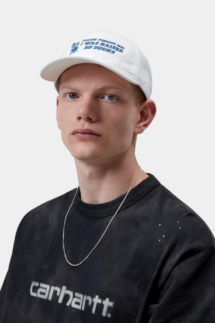 Carhartt Bumper Sticker Cap - White