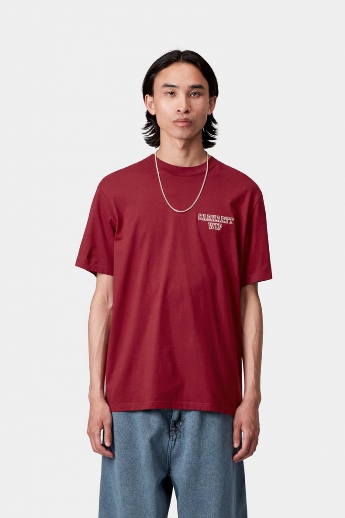 Carhartt S/S Alumni T-Shirt - Scarlet