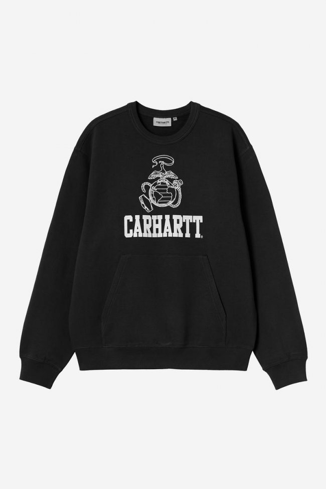 Carhartt Pond Corps Sweatshirt - Black