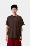 Carhartt S/S Chase T-Shirt - Tobacco / Gold Carhartt S/S Chase T-Shirt - Tobacco / Gold