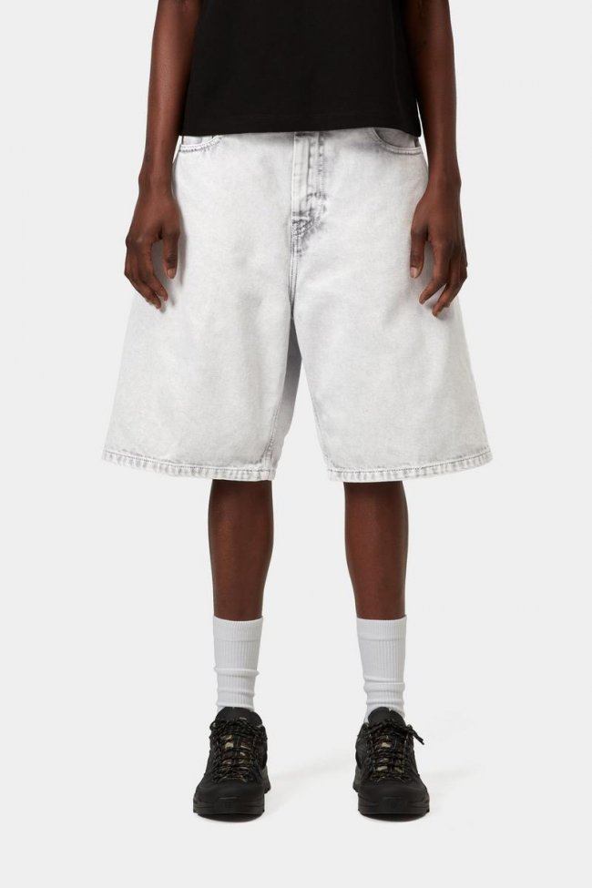 Carhartt Brandon Short - Black, Chalk wash Carhartt Brandon Short - Black, Chalk wash