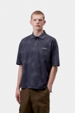 Carhartt S/S Painter Polo - Dark Navy, Destroy wash, splatter Carhartt S/S Painter Polo - Dark Navy, Destroy wash, splatter
