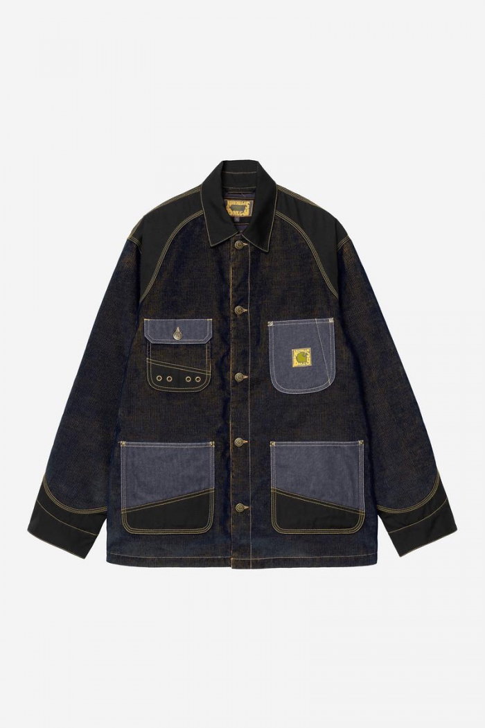 Carhartt WIP x Nicholas Daley OG Chore Coat - ND Dark Navy / Mustard