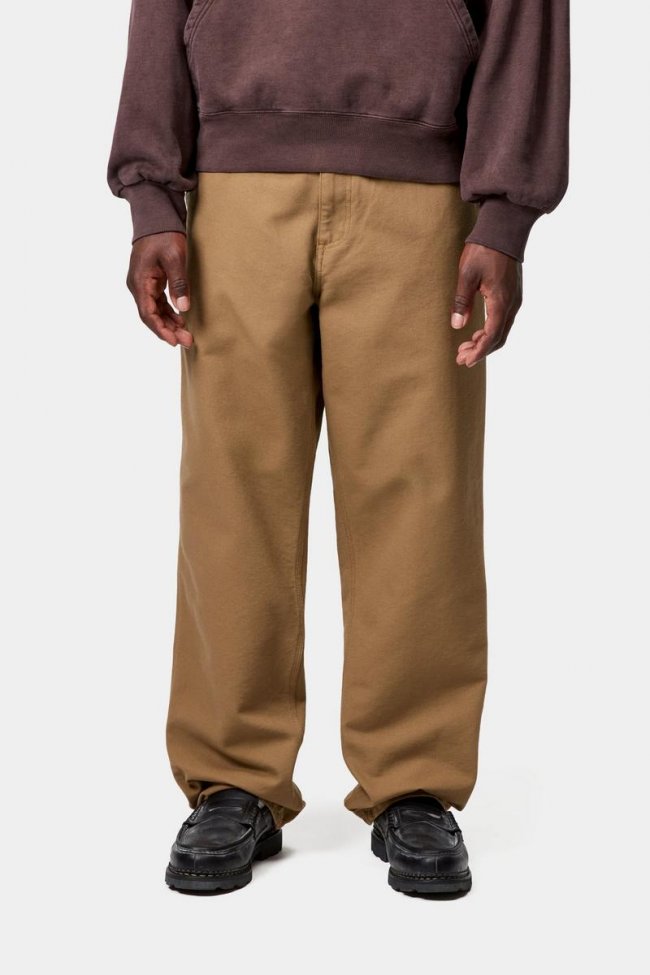 Carhartt Simple Pant - Hamilton Brown, Rinsed