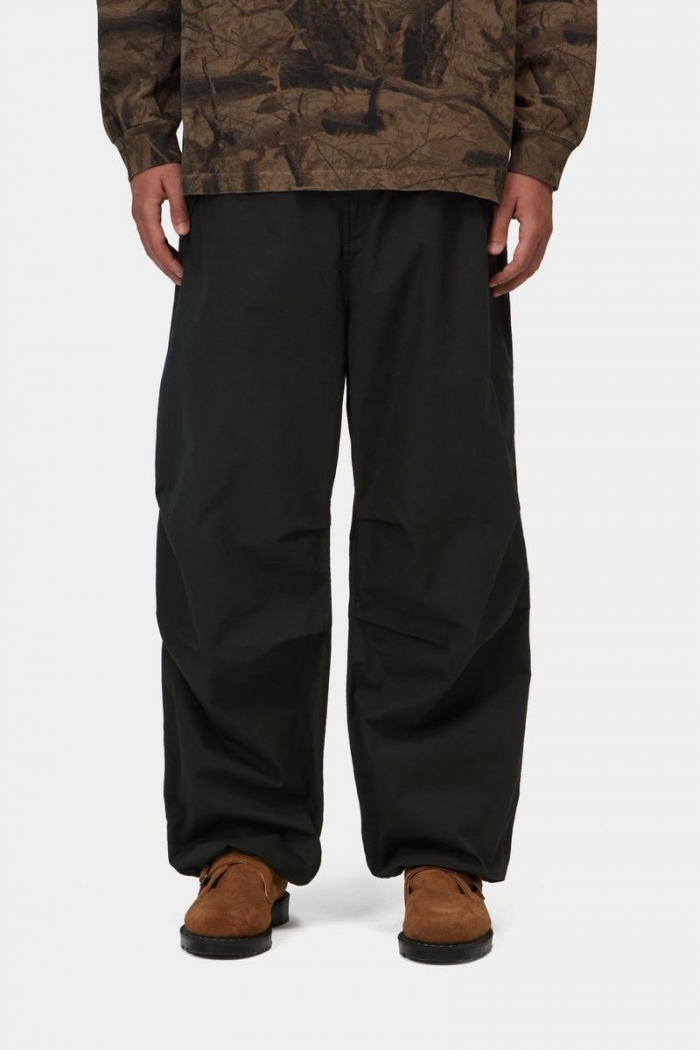 Carhartt Fletcher Pant - Black, Rinsed