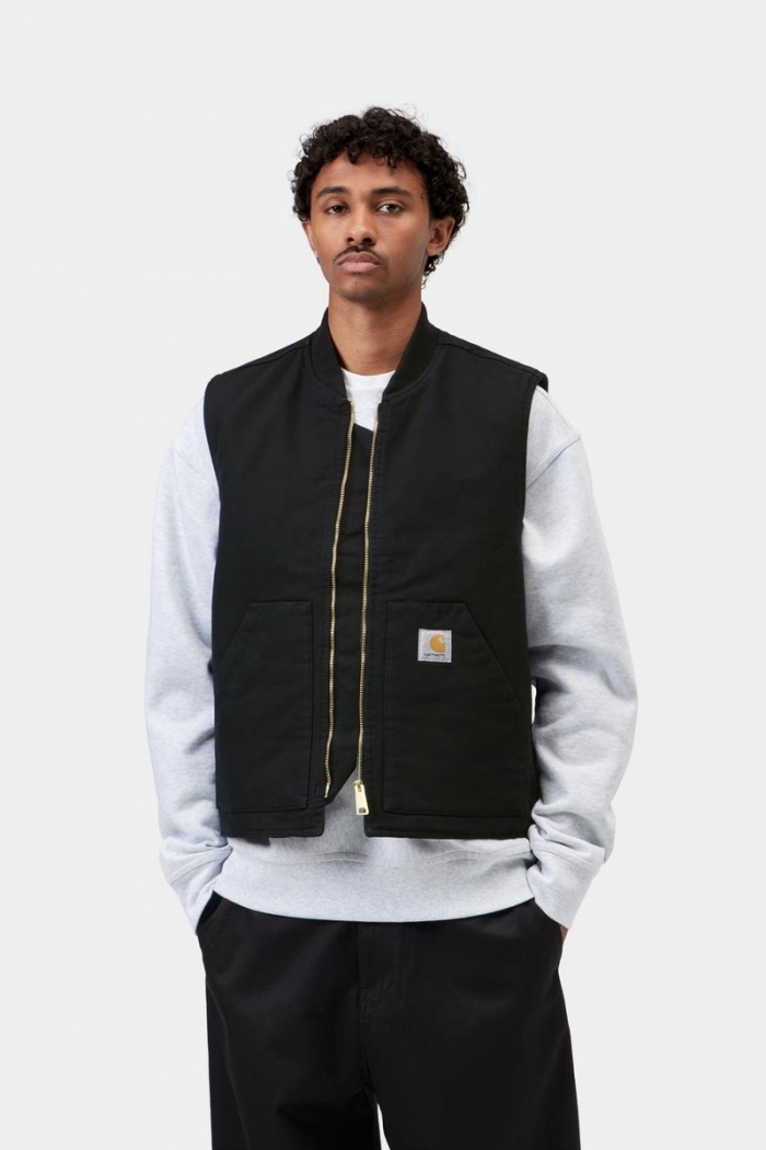 Carhartt Classic Vest - Black, Rinsed
