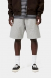 Carhartt Chase Sweat Short - Grey Heather / Gold Carhartt Chase Sweat Short - Grey Heather / Gold