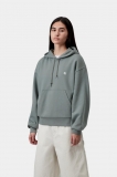 Carhartt Hooded Casey Sweatshirt - Velvet Green / Silver Carhartt Hooded Casey Sweatshirt - Velvet Green / Silver