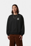 Carhartt Hourglass Sweat - Black, Stone washed Carhartt Hourglass Sweat - Black, Stone washed