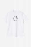 Carhartt S/S Barbwire C T-Shirt - White Carhartt S/S Barbwire C T-Shirt - White