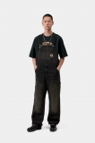 Carhartt Bib Overall - Black, Tobacco used wash Carhartt Bib Overall - Black, Tobacco used wash