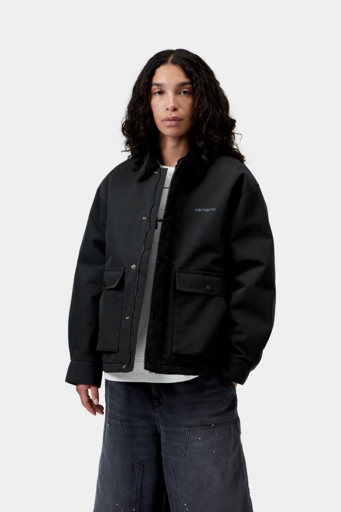 Carhartt Quentin Jacket - Black / Styx