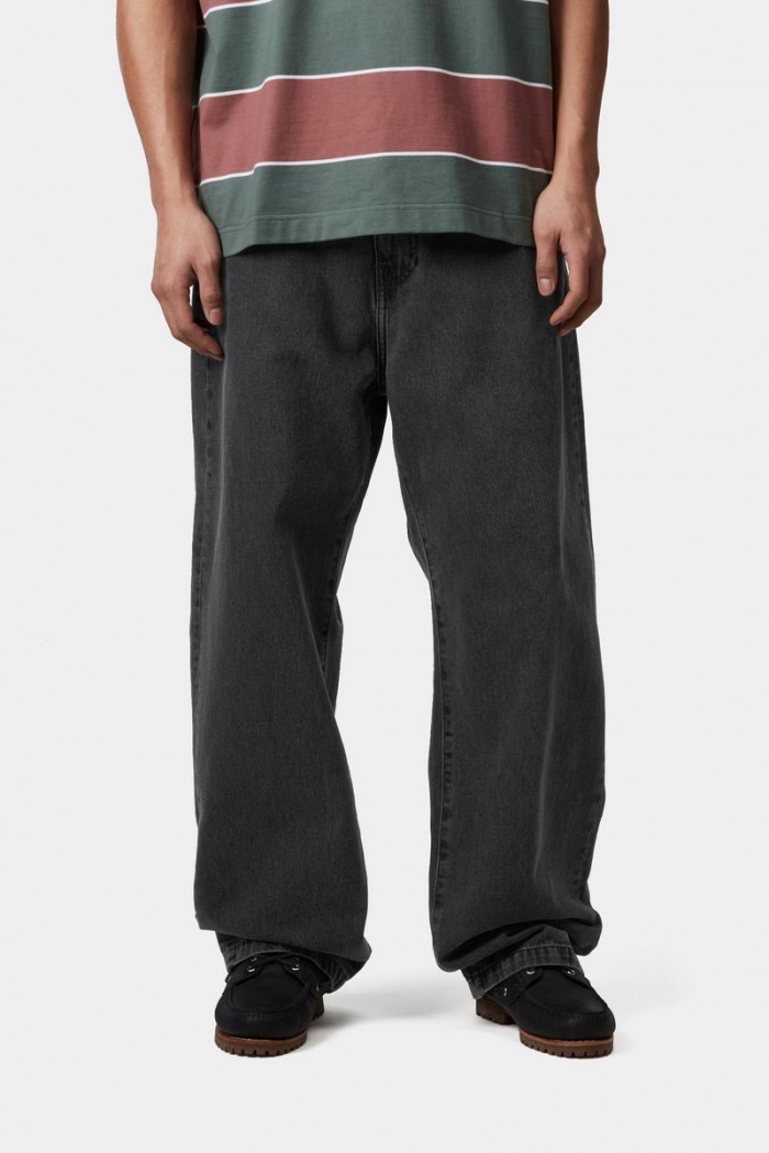 Carhartt Landon Pant - Black, Heavy stone wash