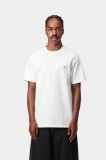 Carhartt S/S Chase T-Shirt - White / Gold