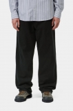 Carhartt Floyde Pant - Black, Garment dyed