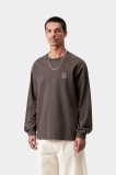 Carhartt L/S Vista T-Shirt - Tobacco, Garment dyed