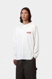 Carhartt L/S Framework T-Shirt - White Carhartt L/S Framework T-Shirt - White