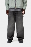 Carhartt OG Single Knee Pant - Black, Destroy wash, splatter Carhartt OG Single Knee Pant - Black, Destroy wash, splatter