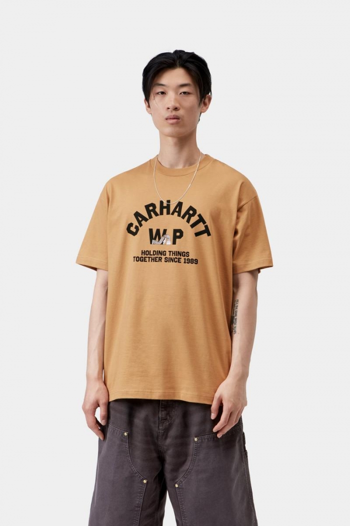Carhartt S/S Column T-Shirt - WIP Dusty H