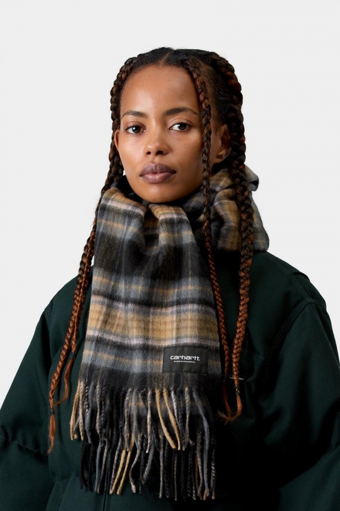 Carhartt Parson Scarf - Parson Check, WIP Dusty H