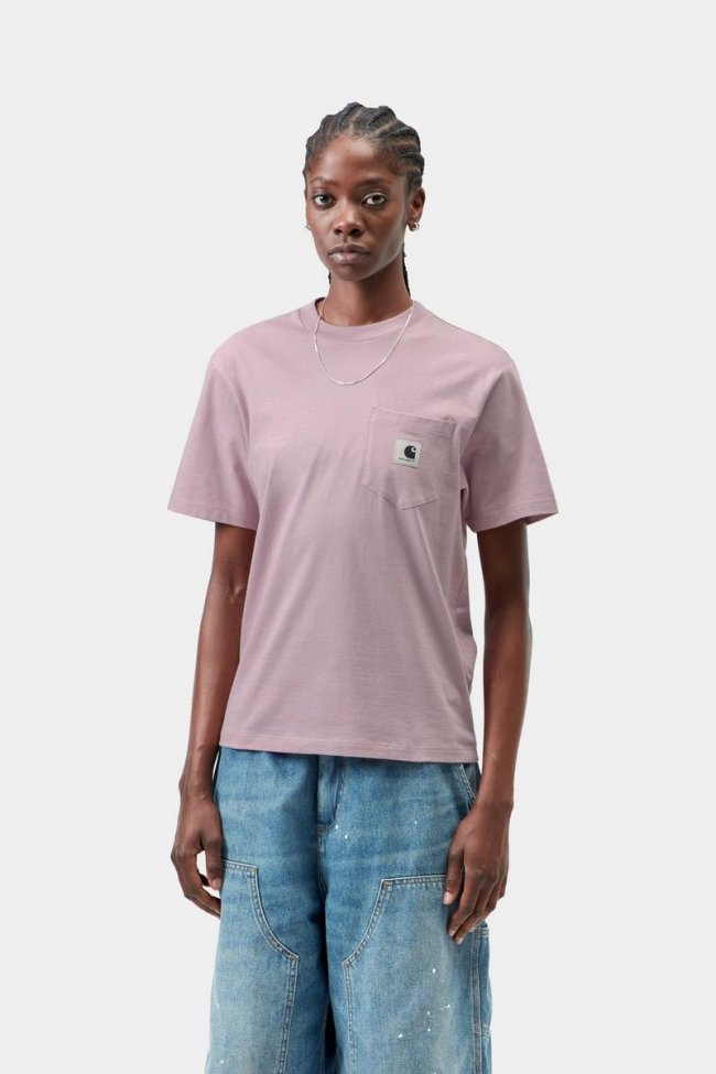 Carhartt S/S Pocket T-Shirt - Hortensia Carhartt S/S Pocket T-Shirt - Hortensia