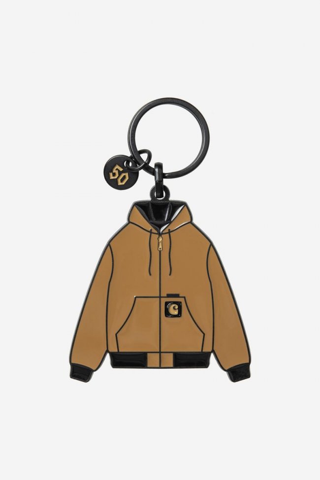 Carhartt OG Active Jacket 50th Anniversary Edition Keychain - Hamilton Brown Carhartt OG Active Jacket 50th Anniversary Edition Keychain - Hamilton Brown