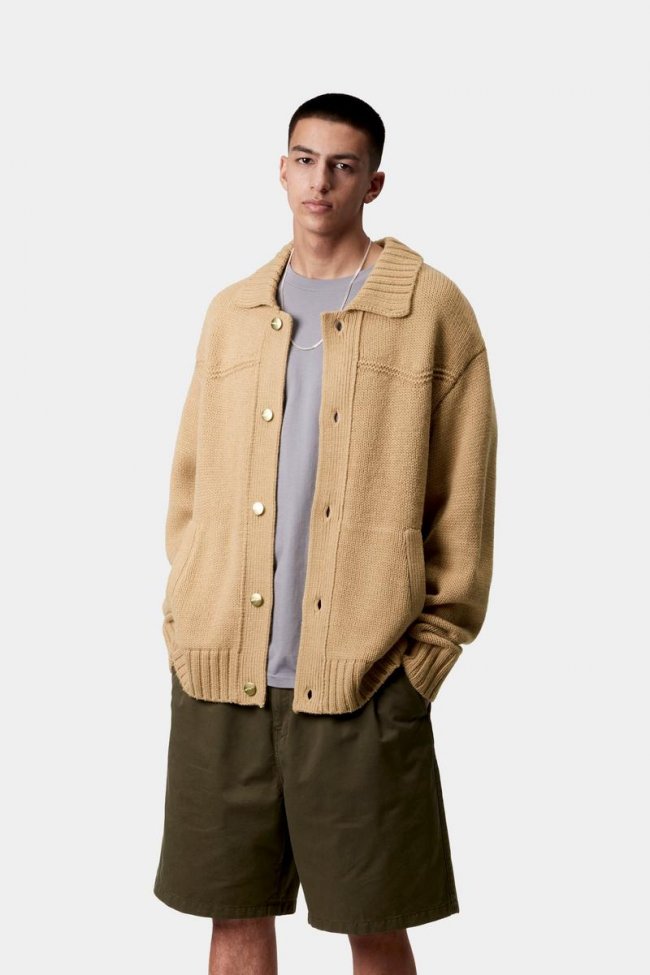 Carhartt Santa Fe Cardigan - Dusty H Brown