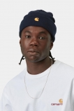Carhartt Chase Beanie - Dark Navy / Gold Carhartt Chase Beanie - Dark Navy / Gold