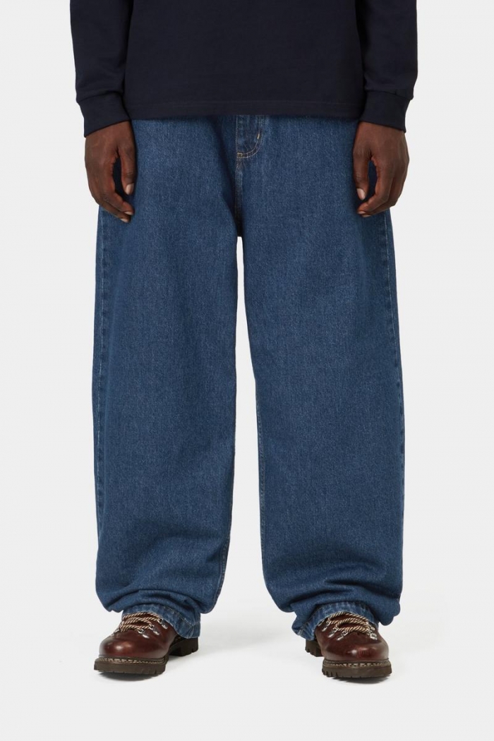 Carhartt Brandon Pant - Blue, Stone washed