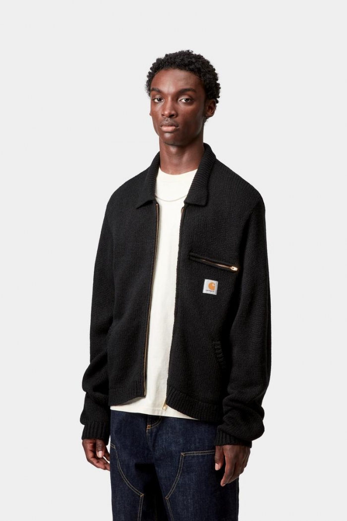 Carhartt Detroit Knit Jacket - Black