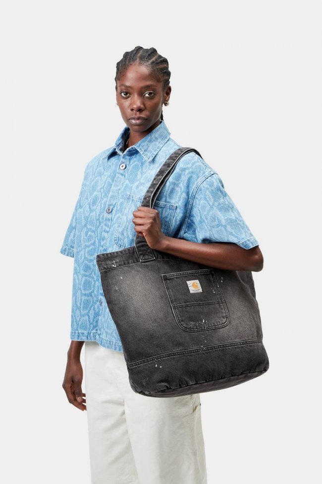 Carhartt Denim Tote - Black
