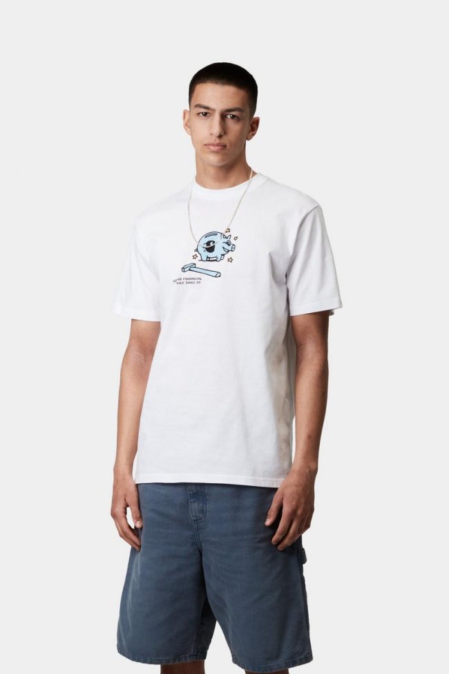Carhartt S/S Piggybank T-Shirt - White