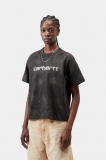 Carhartt S/S Painter T-Shirt - Black, Destroy wash, splatter Carhartt S/S Painter T-Shirt - Black, Destroy wash, splatter