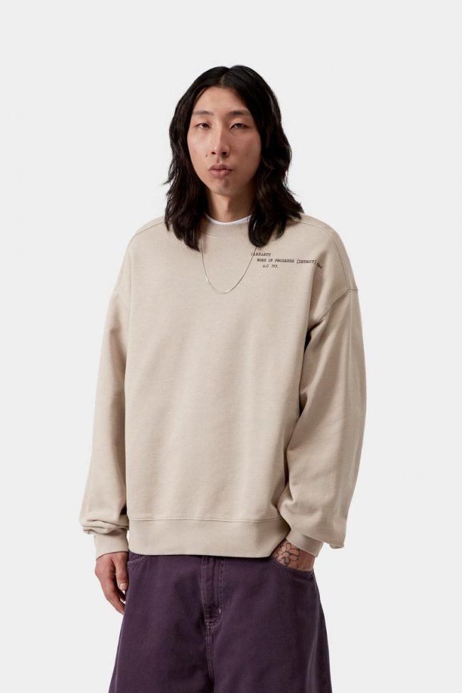 Carhartt Punched Sweatshirt - Puddle