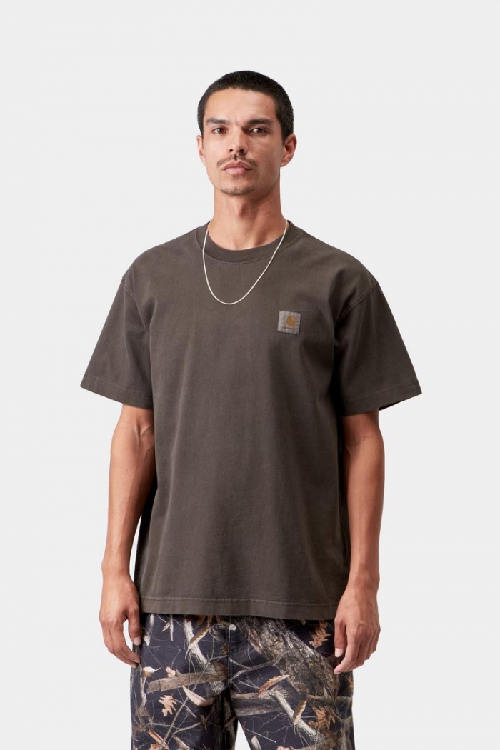 Carhartt S/S Vista T-Shirt - Tobacco, Garment dyed