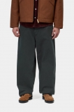 Carhartt Brandon Pant - Raven, Stone dyed