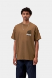 Carhartt S/S Hot Rat T-Shirt - WIP H Brown Carhartt S/S Hot Rat T-Shirt - WIP H Brown