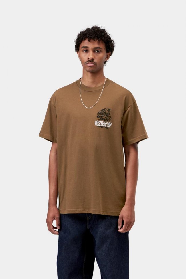 Carhartt S/S Hot Rat T-Shirt - WIP H Brown