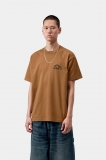 Carhartt S/S Arch Script T-Shirt - WIP H Brown / Black Carhartt S/S Arch Script T-Shirt - WIP H Brown / Black