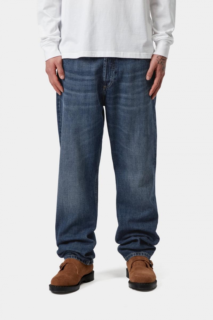Carhartt Marlow Pant - Blue, Dark used wash