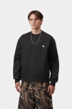 Carhartt Mack Sweatshirt - Black / Wax Carhartt Mack Sweatshirt - Black / Wax