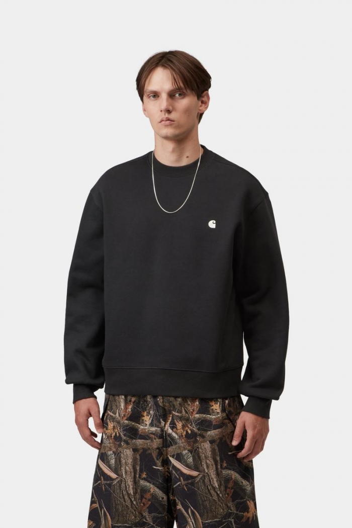 Carhartt Mack Sweatshirt - Black / Wax