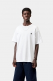 Carhartt S/S Madison T-Shirt - White / Black Carhartt S/S Madison T-Shirt - White / Black