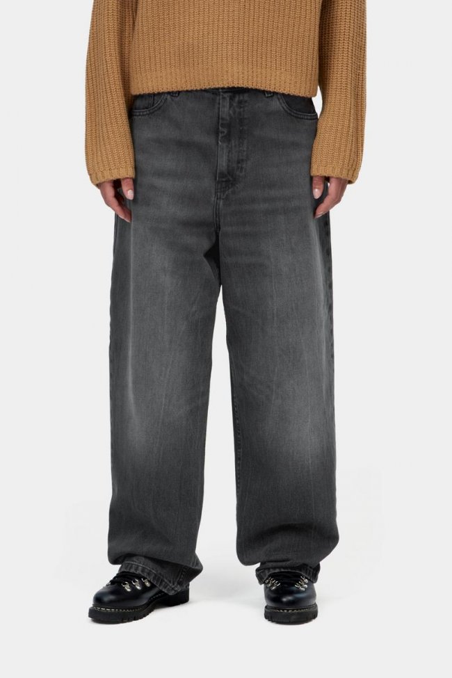 Carhartt Brandon Pant - Black, Marble used wash Carhartt Brandon Pant - Black, Marble used wash