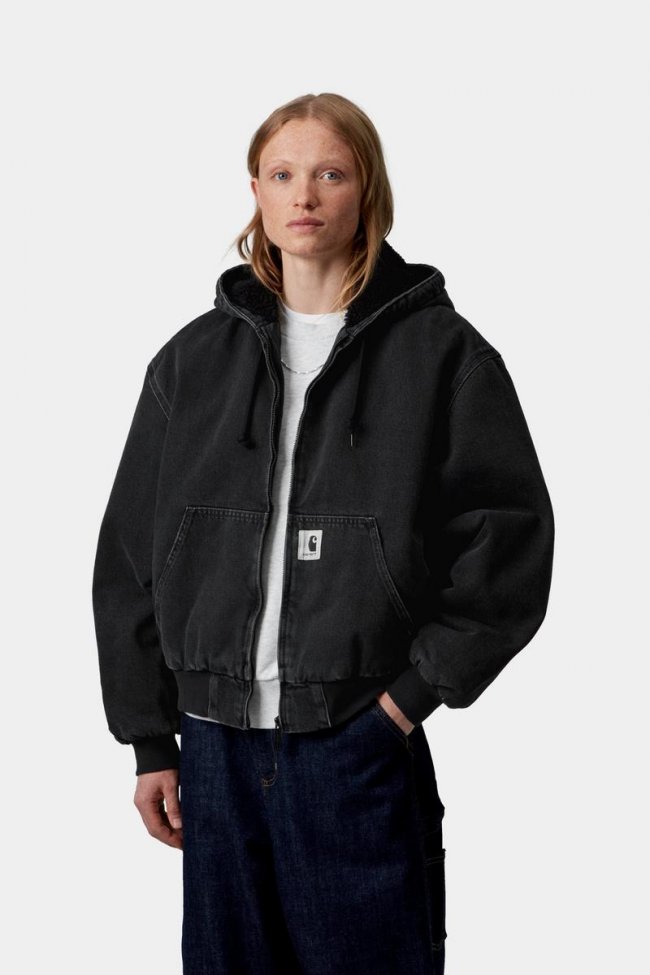 Carhartt OG Active Jacket (Winter) - Black, Stone washed Carhartt OG Active Jacket (Winter) - Black, Stone washed