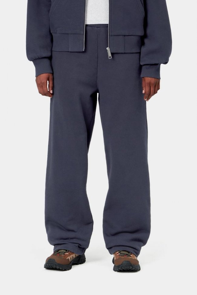 Carhartt Cassie Sweat Pant - Dark Navy / Silver Carhartt Cassie Sweat Pant - Dark Navy / Silver