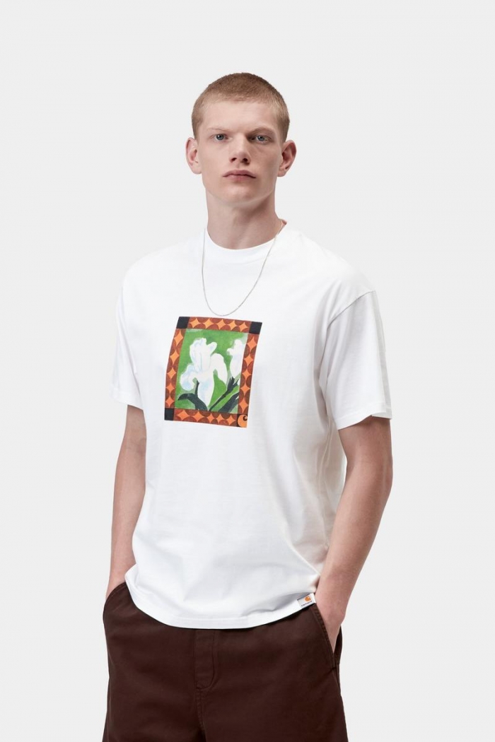 Carhartt S/S Julia Klenovsky T-Shirt - White